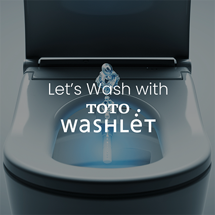 讓我們一起使用TOTO WASHLET 溫水洗淨便座