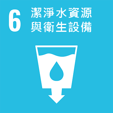 SDGs目標6 潔淨水資源與衛生設備