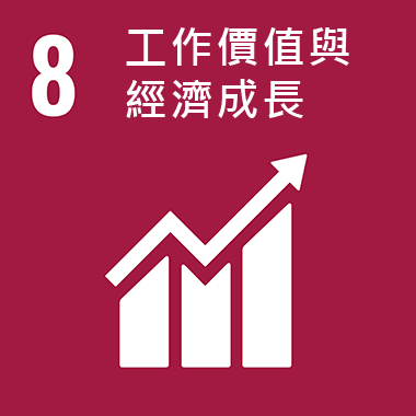 SDGs目標8 工作價值與經濟成長