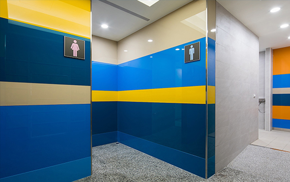 臺北松山機場 公共廁所