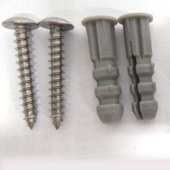 EA619802 木螺絲+塑膠子(2入)