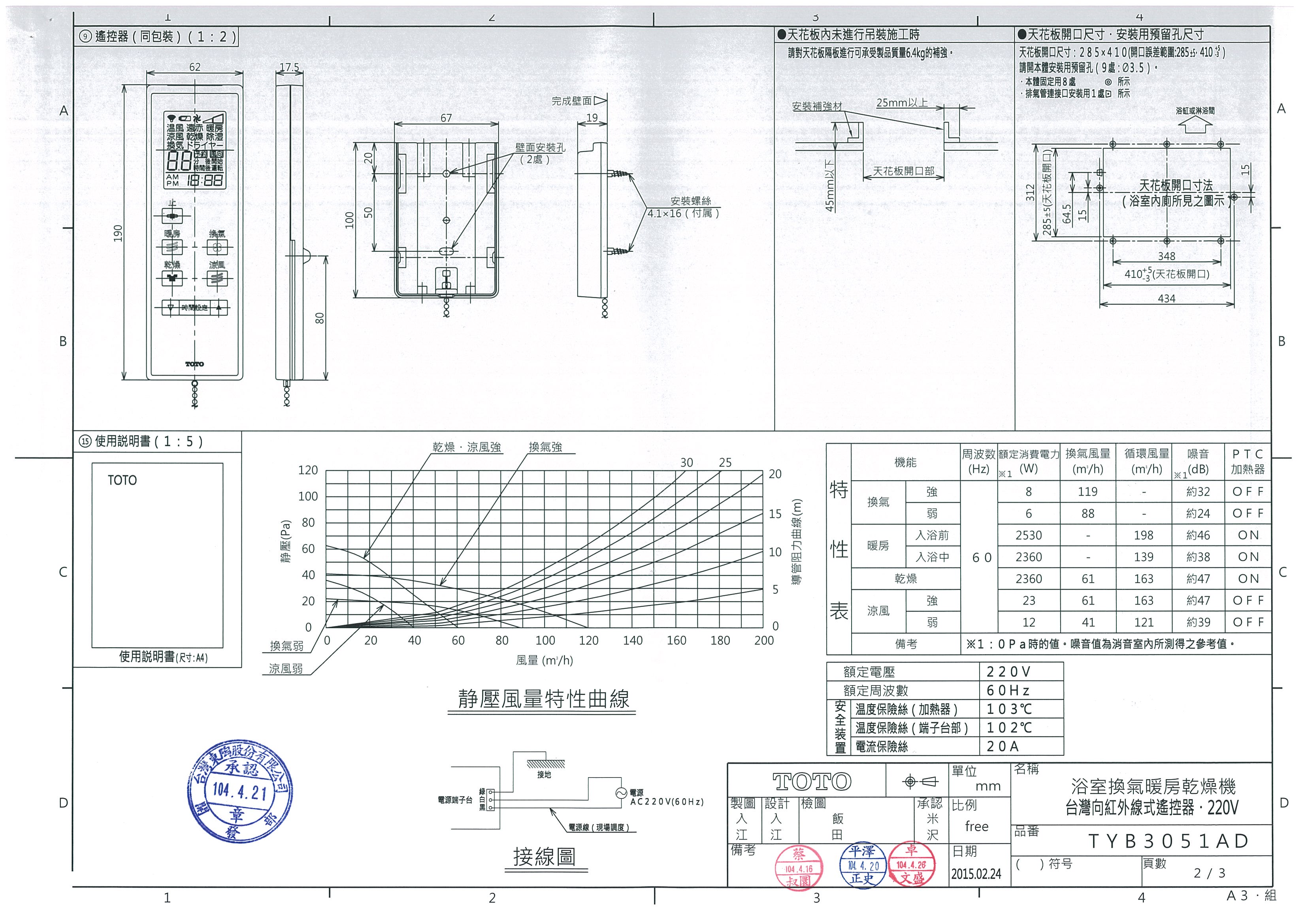 Toto暖風機安裝尺寸 風機種類 Hoctme